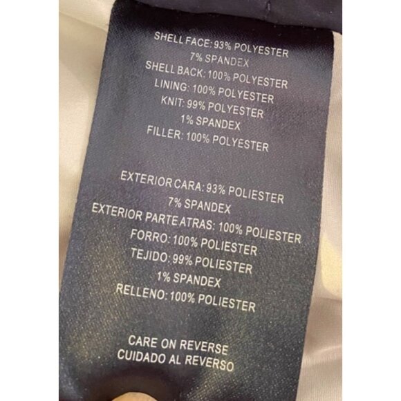 Tommy Hilfiger Classic Navy Hooded Jacket Full Zip XL - Picture 7 of 14